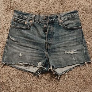 Levi’s Premium Wedgie Shorts Blue Your Mind 29